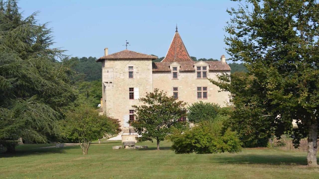 Chateau De Cauderoue Нерак Экстерьер фото