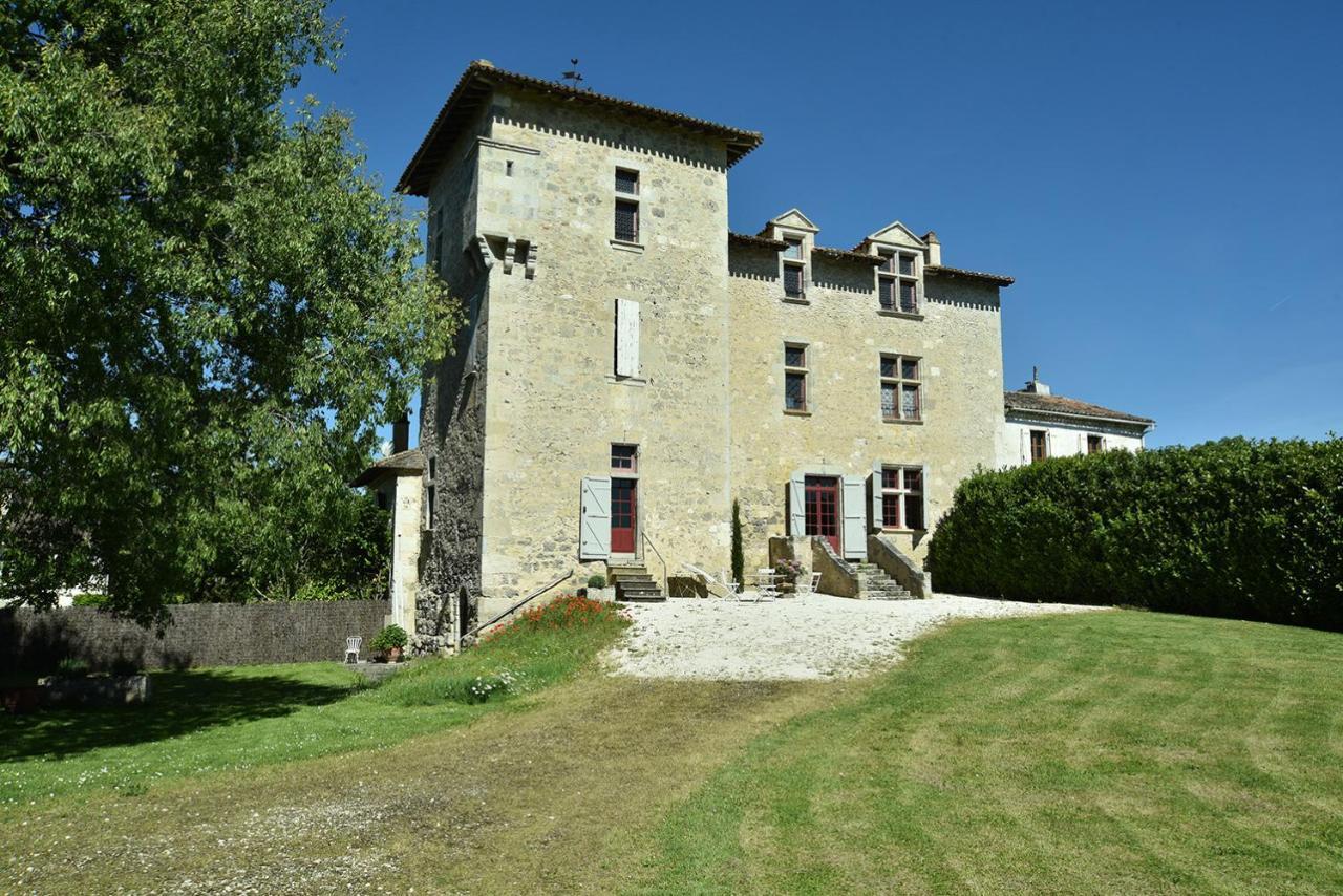 Bed and Breakfast Chateau De Cauderoue Нерак Экстерьер фото