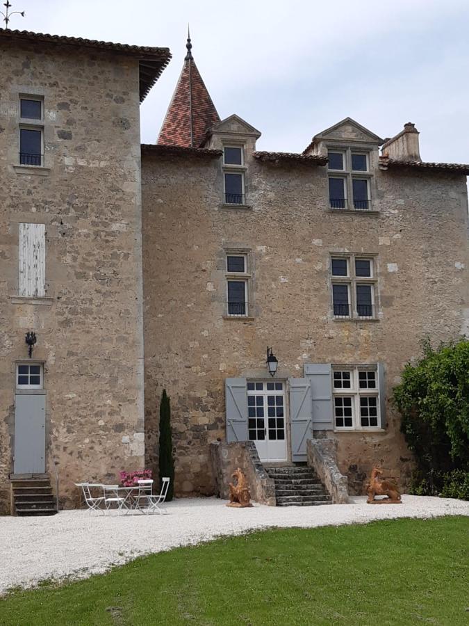 Bed and Breakfast Chateau De Cauderoue Нерак Экстерьер фото